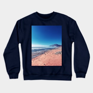 Pink Beach Crewneck Sweatshirt